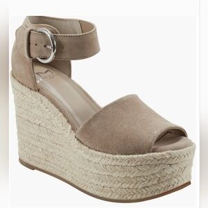 Marc Fisher Shoes | Marc Fisher Ltd. Wedges | Size 9.5 | Taupe Suede ALI…